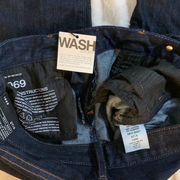 Vintage Gap Sexy Boot Jeans/ Size 4 - Picture 9 of 10